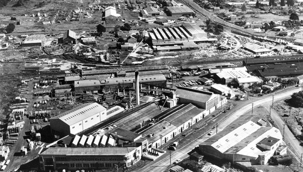 About us our history Penrose industrial area 1955