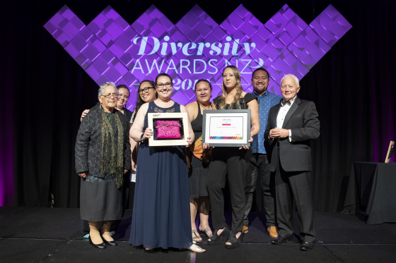Switch Up win at NZ Diversity Awards 2018 2